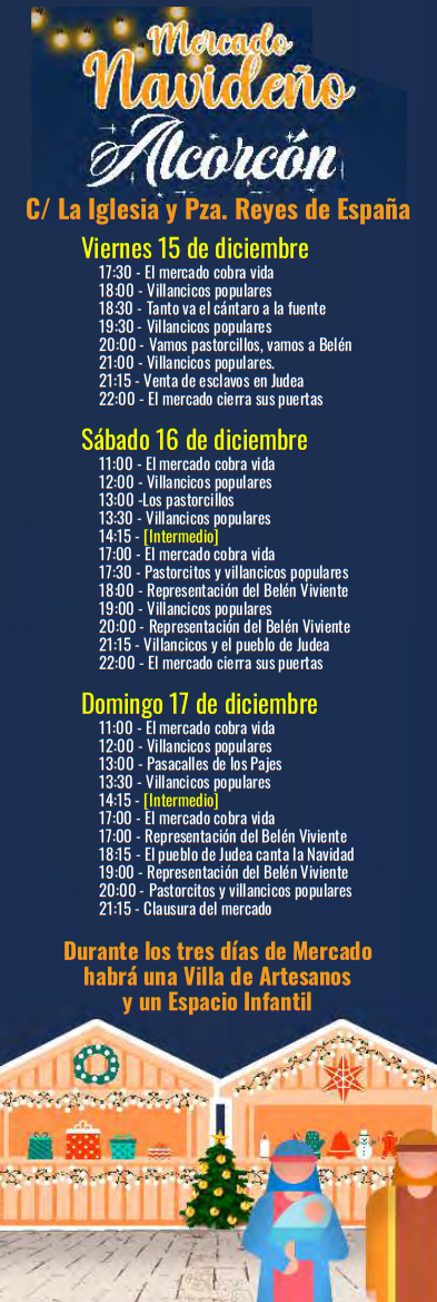 Programa de la Navidad en Alcorcon