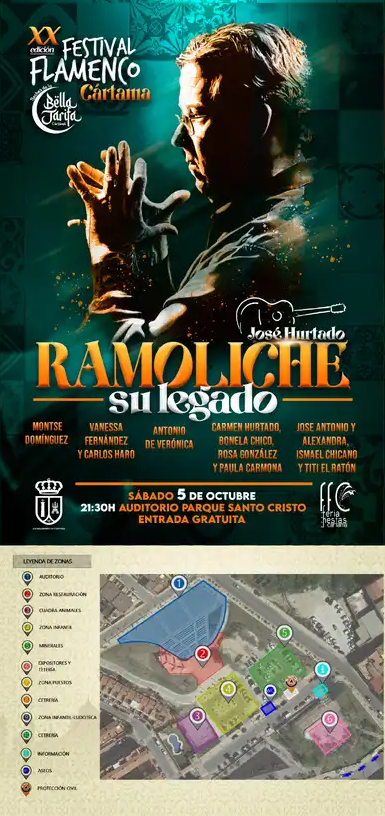 Programa de las Noches de la Bella Jarifa en Cartama