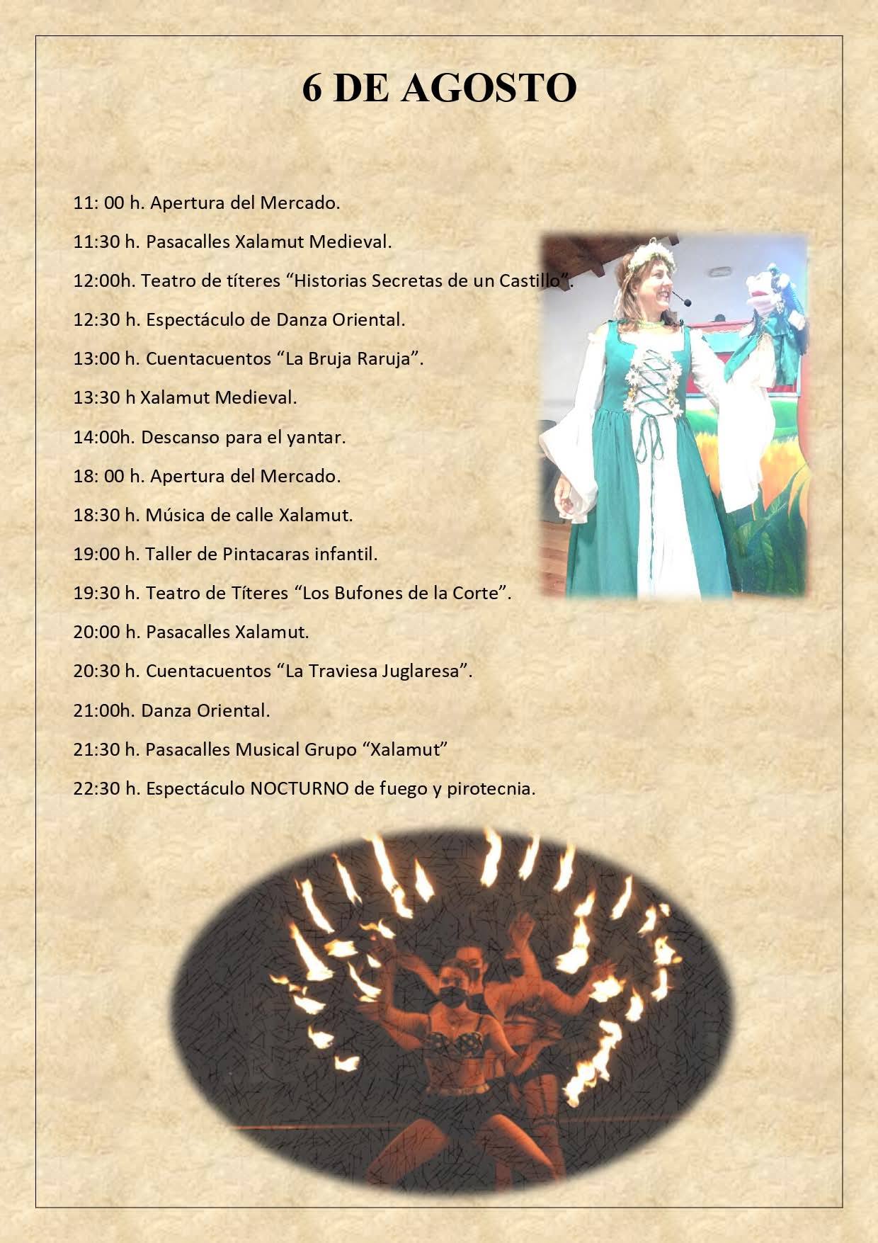 Programa del Mercado Medieval de La Bañeza