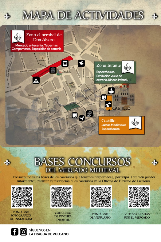 Programa de las Jornadas Medievales de Escalona Corte de los Prodigios