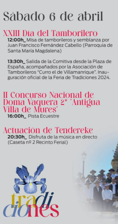 Programa de las Tradiciones en Villamanrique de la Condesa