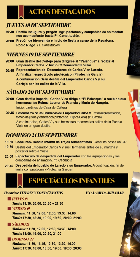 cuando es que dia programa mercado medieval horarios