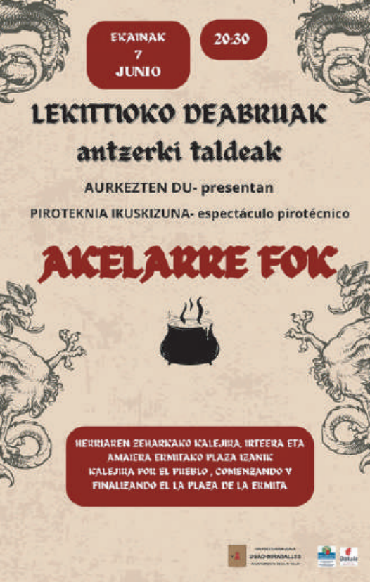 Programa del Mercado Medieval de Ugao Miraballes Erdi Aroko Azoka