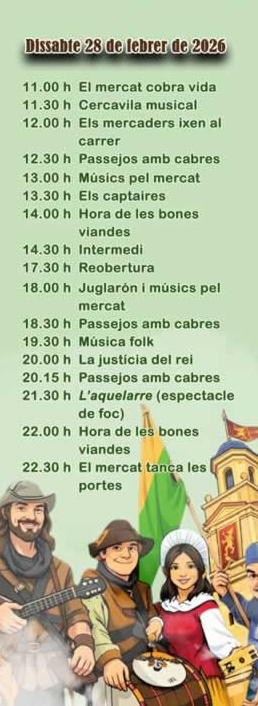 Programa del Mercado Medieval de Vila Real