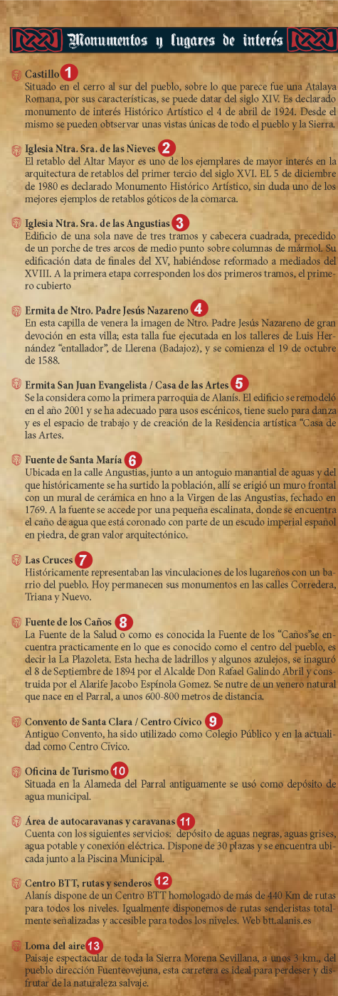 Programa de las Jornadas Medievales de Alanis