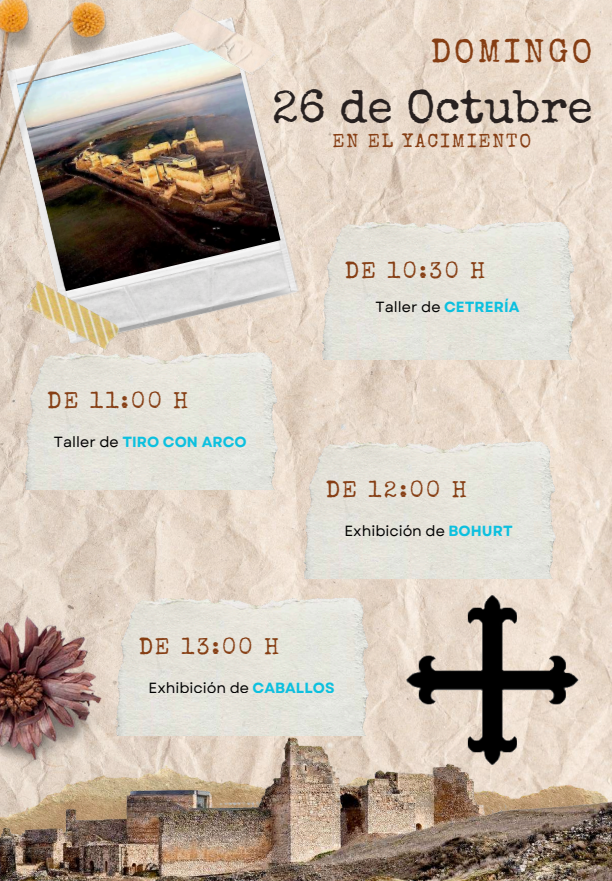 Programa de las Jornadas Medievales en torno a Calatrava la Vieja en Carrion de Calatrava