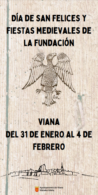 Viana Dia de San Felices y Fiestas Medievales de la Fundacion