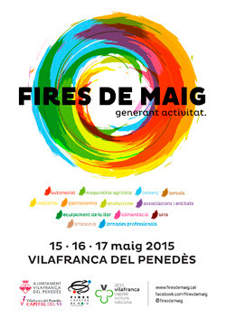 Programa de las Fires de Maig en Vilafranca de Penedes