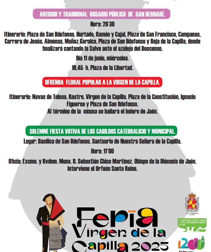 Programa de las Fiestas de Jaen
