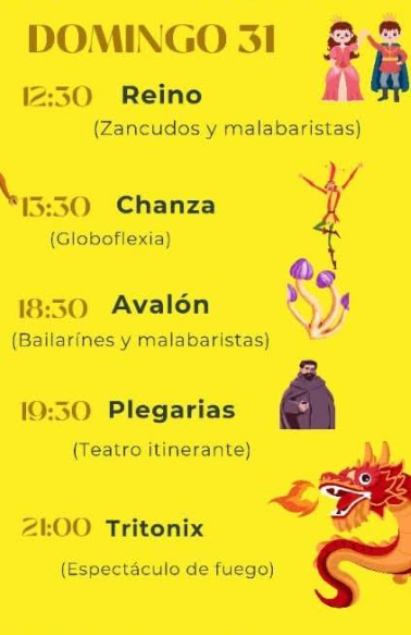 Programa del Mercado Medieval de Ocaña