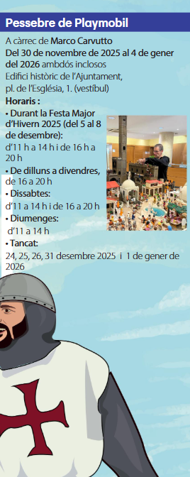 Programa de la Fira i Mercat Medieval en Castelldefels Castrum Fidelis