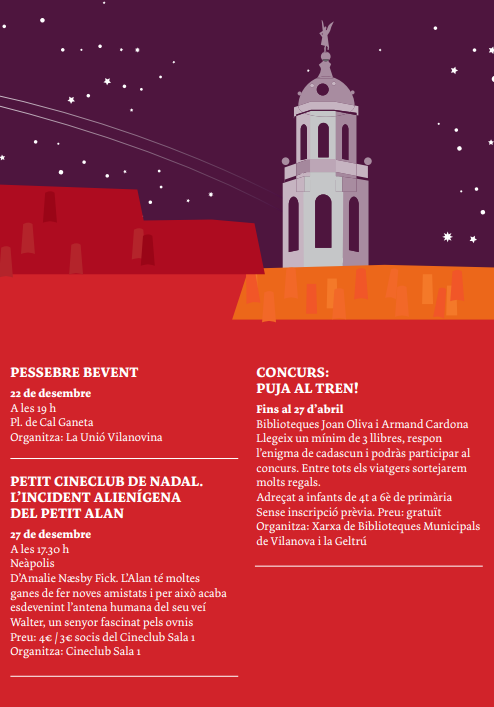 Programa del Nadal i Reis en Vilanova i la Geltru