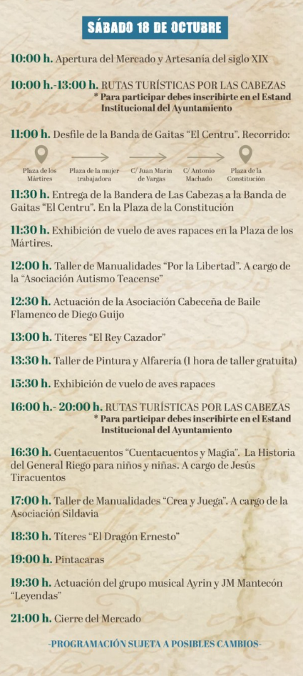 cuando es, horarios, pronunciamiento de riego