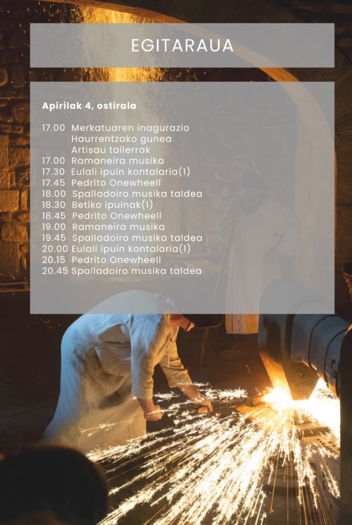 Programa del Mercado Medieval de Legazpi