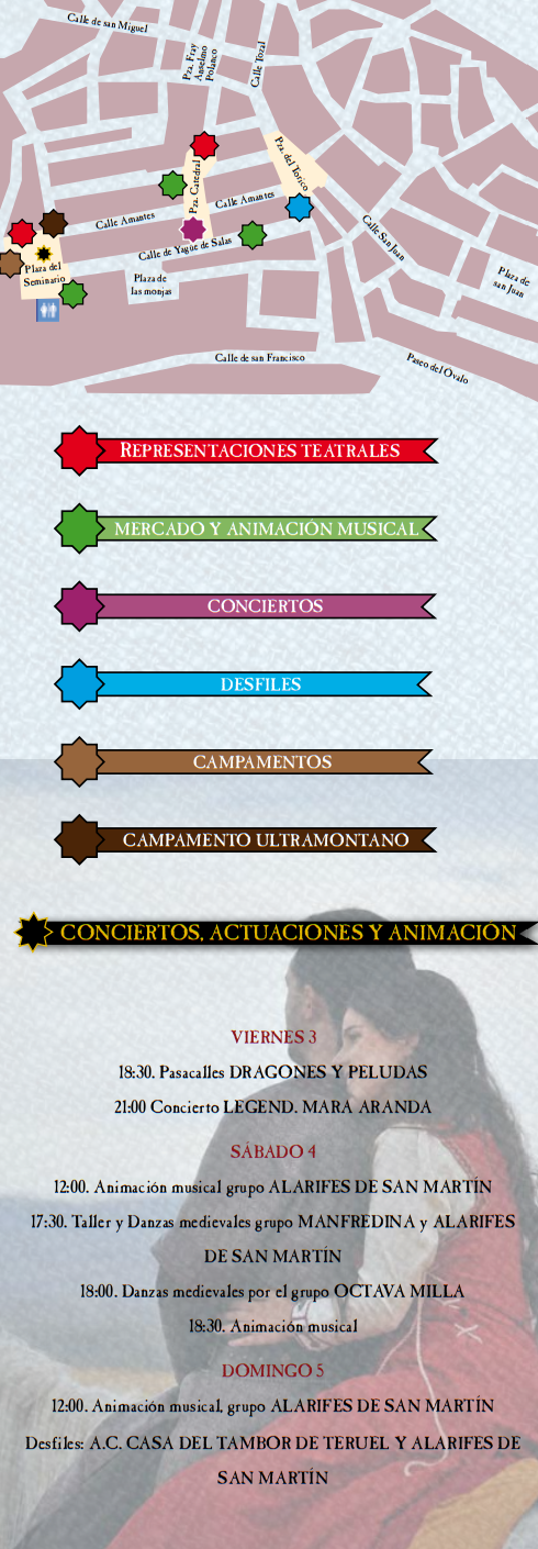 Programa de La Partida de Diego en Teruel