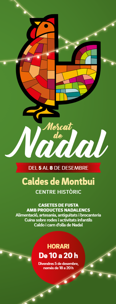 Programa del Mercat de Nadal de Caldes de Montbui