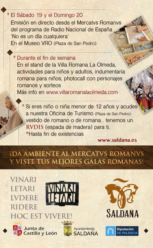 Programa del Mercado Romano de Saldaña