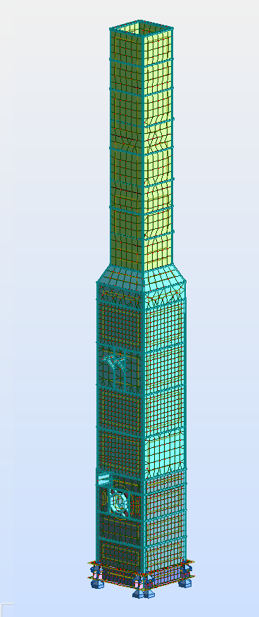 Calculation of a cooling tower - RUSSIA