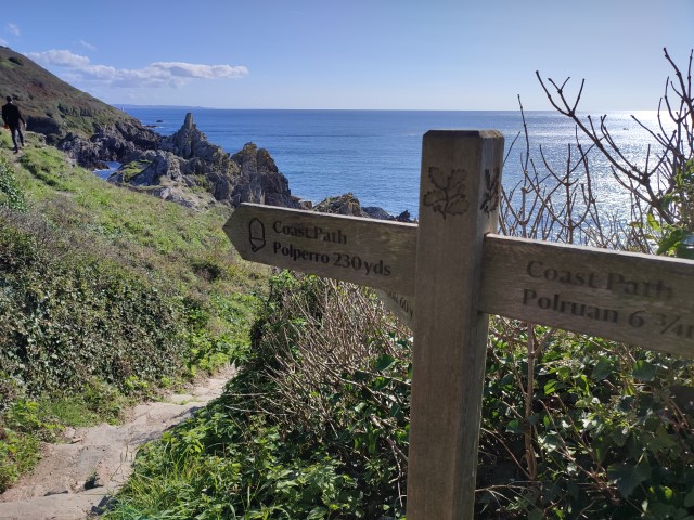 Polperro Küstenweg