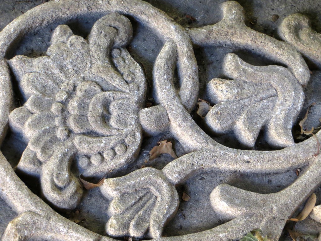 Detail im Lapidarium (Steinsammlung)