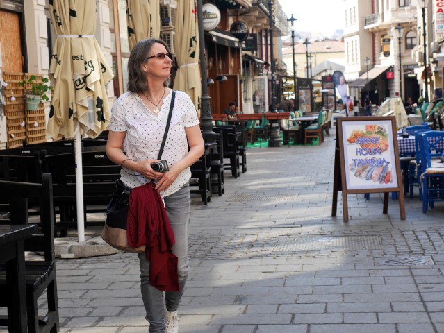 So 11 Uhr: das Lipscani-Viertel schläft noch