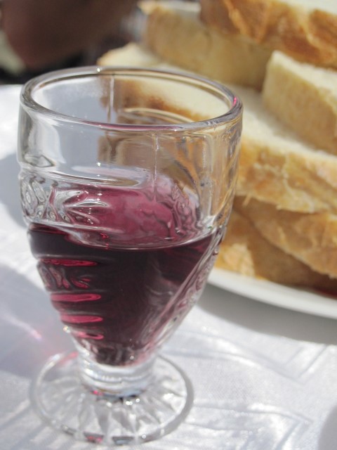 "Afinata": rumänischer Blaubeerlikör - lecker!!!