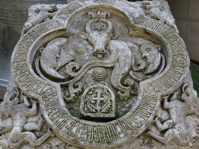 Das Wappen der Moldau