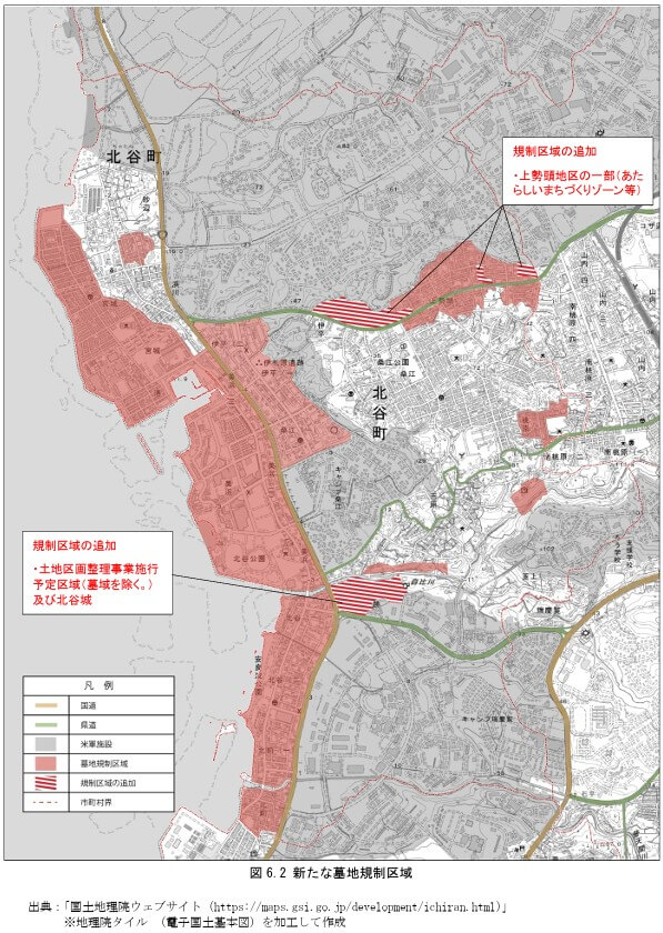 新たな墓地規制区域