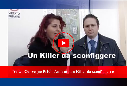 Video Convegno Priolo Amianto un Killer da sconfiggerre