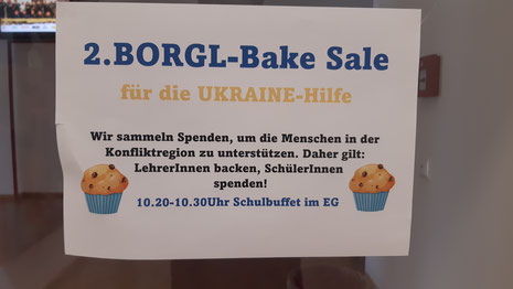 2. BORGL Bake Sale