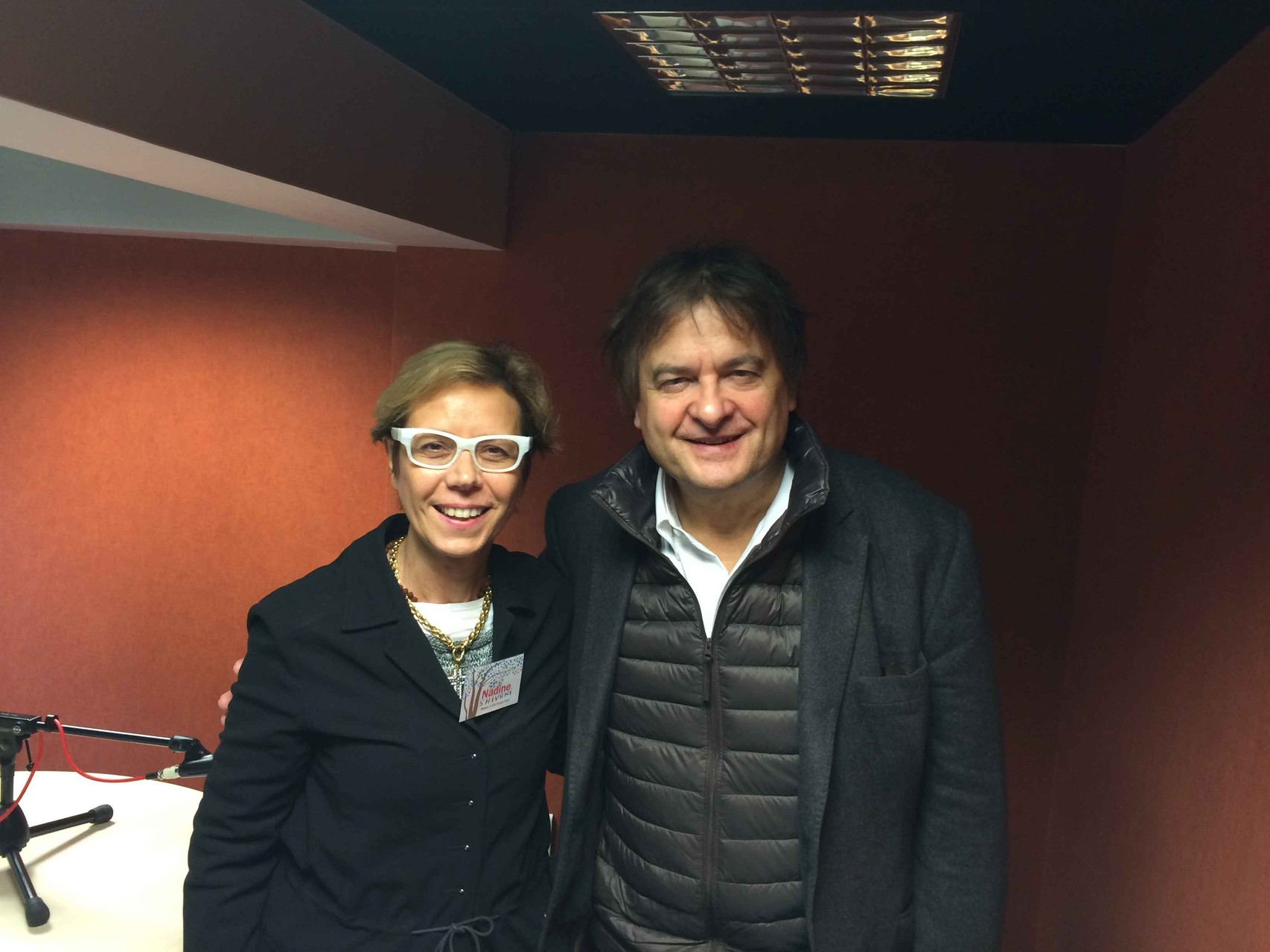 Shivani avec Bertrand Vergely