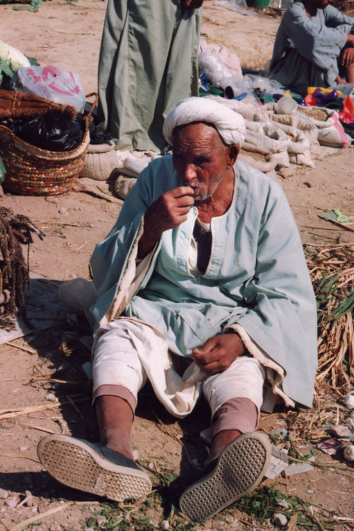 Le Marché, Vallée des Rois, Egypte 1996