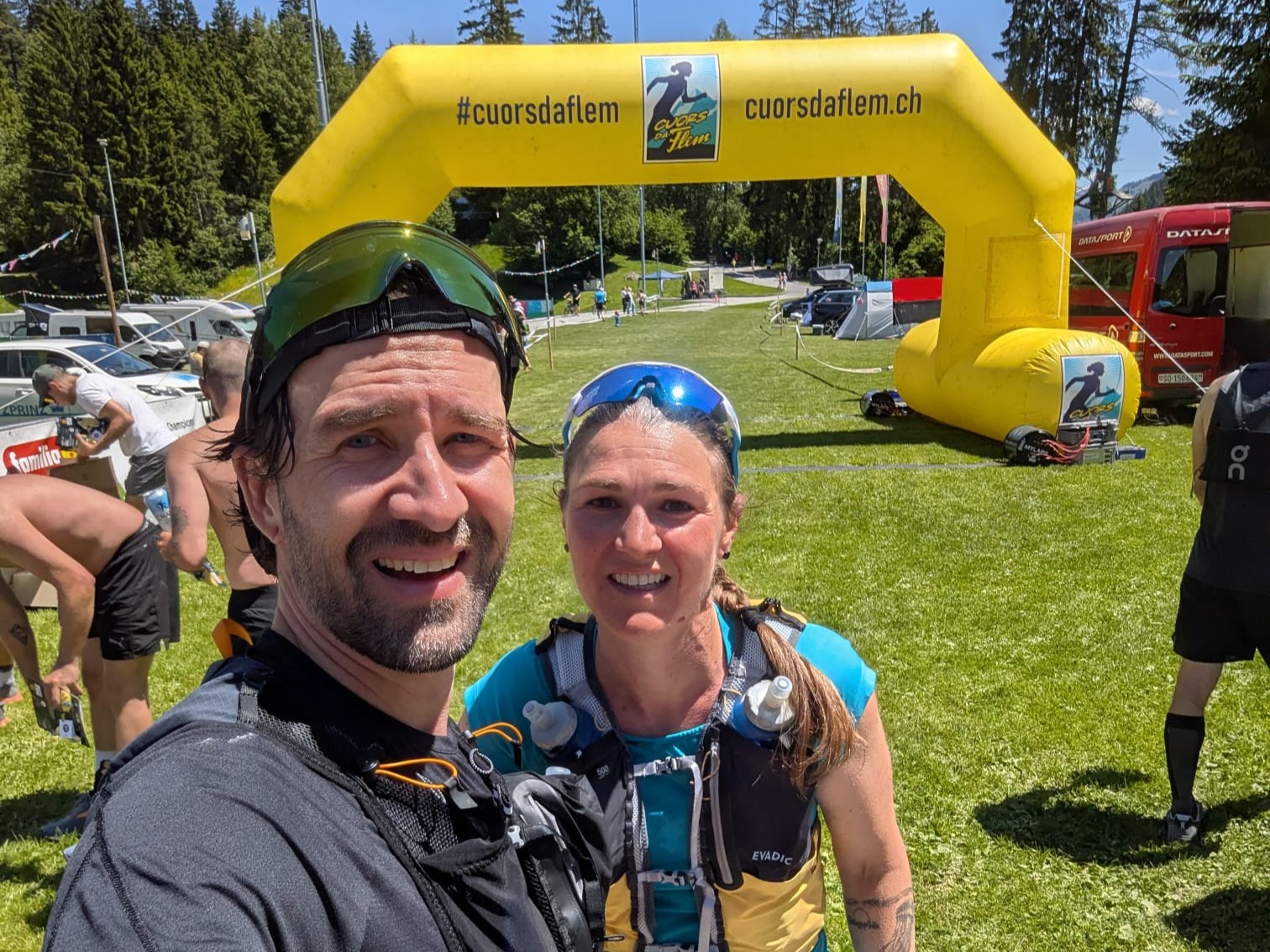 Unser erster Trailrunning-Event in der Schweiz: Il Cuors da Flem Halbmarathon