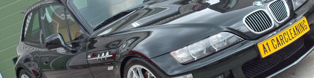 BMW Z3 Coupe, auto poetsen, polijsten lak en interieurreiniging | A1 Car Cleaning
