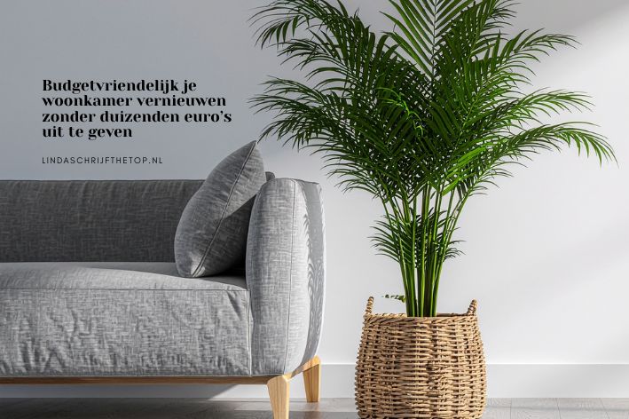 Budgetvriendelijk je woonkamer vernieuwen zonder duizenden euro’s uit te geven