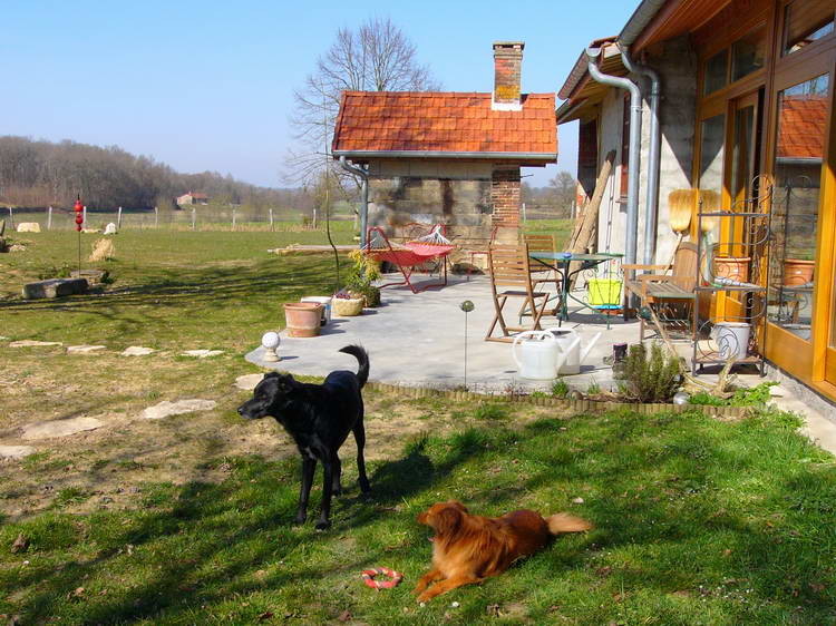 Die fertige Terrasse