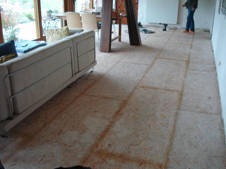 Wasserschaden in der Veranda!