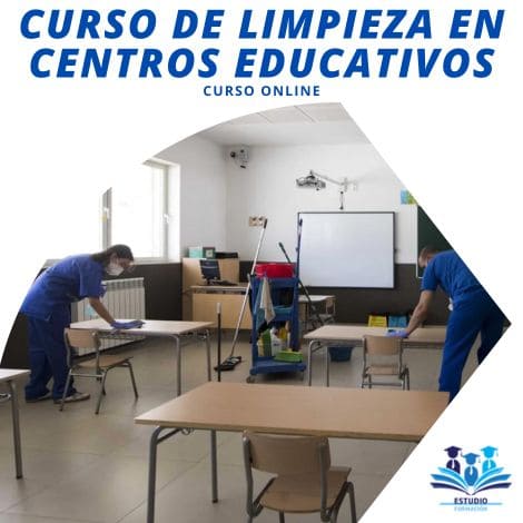 ▷ CURSO DE LIMPIEZA EN CENTROS EDUCATIVOS