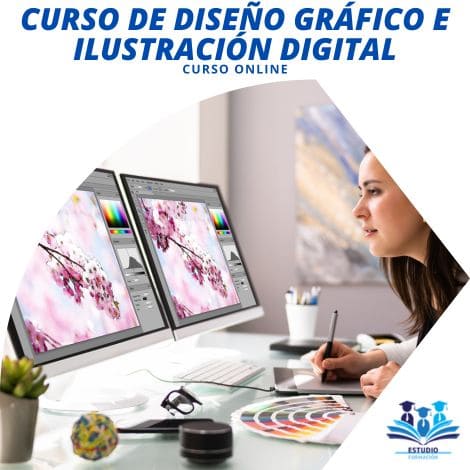 CURSO DE DISEÑO GRÁFICO E ILUSTRACIÓN DIGITAL
