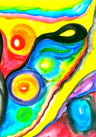 Watercolor Painting by Shelley Klammer