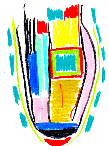 Gestural Pastel by Shelley Klammer