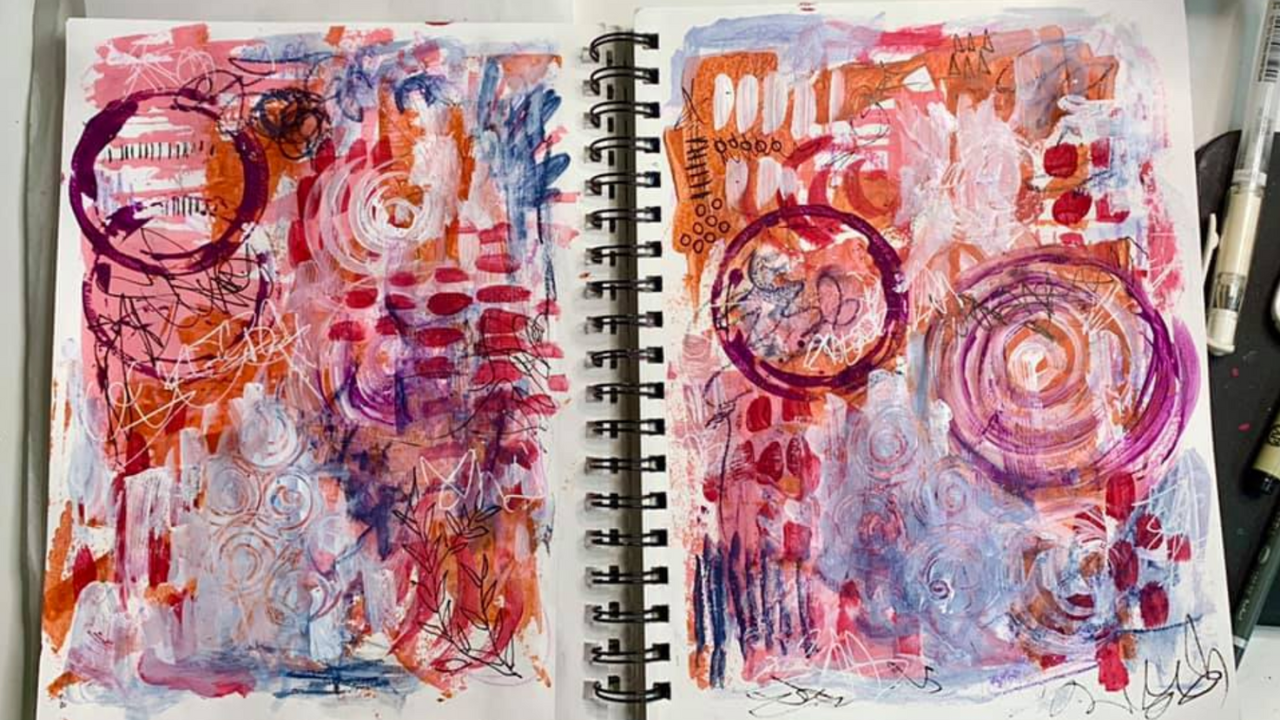 Kristen Fagen - Mixed Media Painting