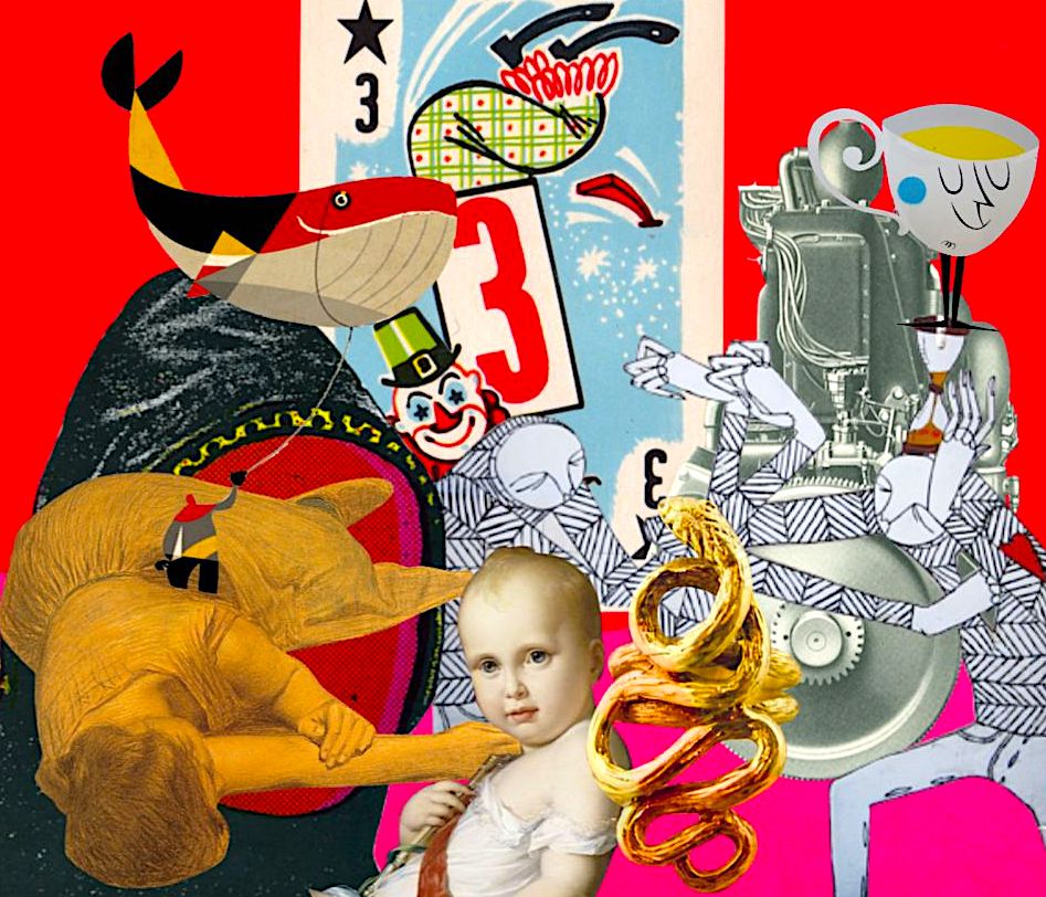Digital Collage - The Art of Emotional Healing by Shelley Klammer