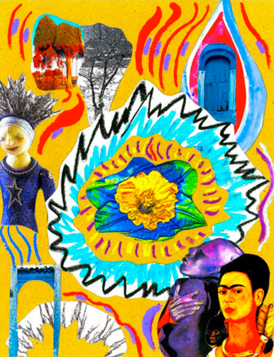 Mixed Media Collage by Shelley Klammer