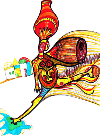 Drawing by Shelley Klammer