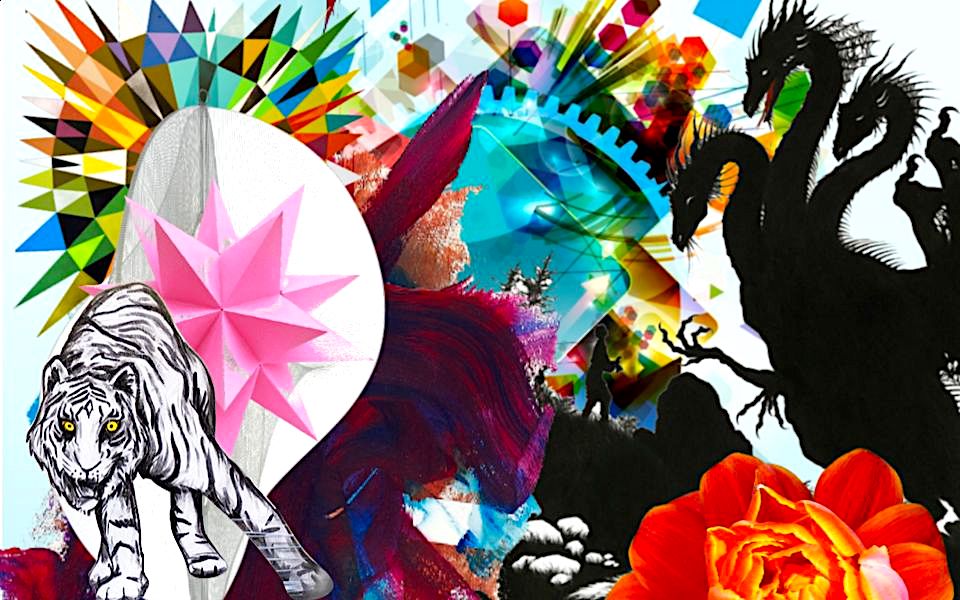 Digital Collage The Art of Emotional Healing by Shelley
