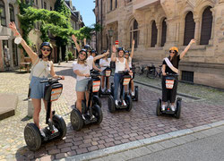 Jungesellenabschied mit Segway-Touren am Münsterplatz Freiburg