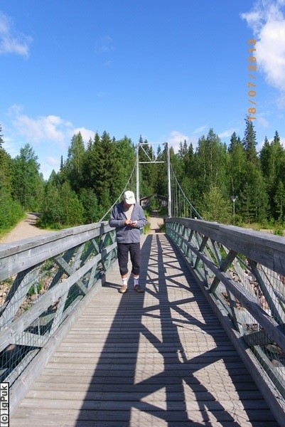 Rastplatz am Kemijoki