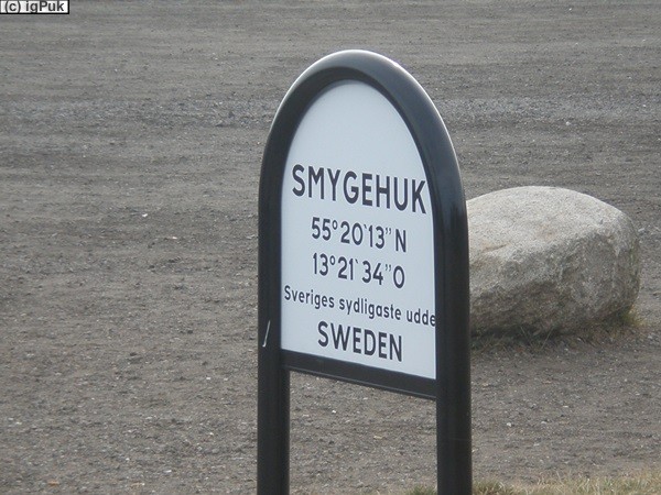 Smygehuk südlichster Punkt Schwedens