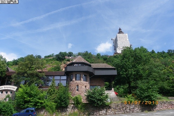 Kyffhäuserdenkmal leider verhüllt